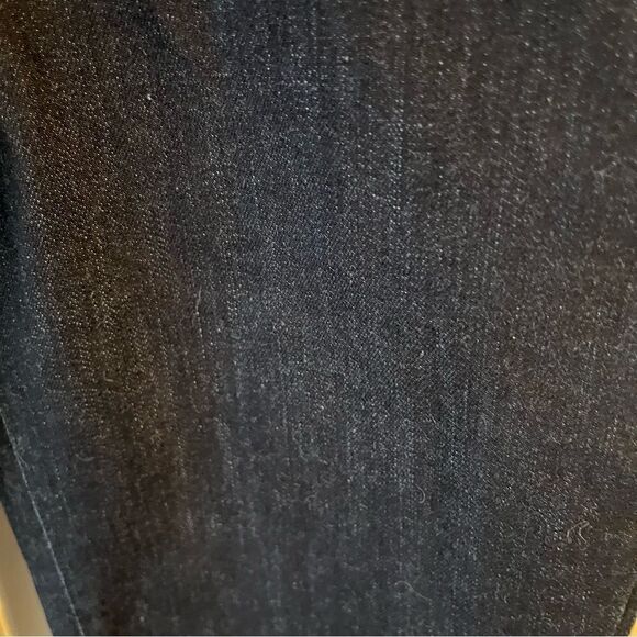 Modcloth By All Means Exposed Zip Skinny Jeans High Waist Dark Blue Indigo M - Picture 7 of 13